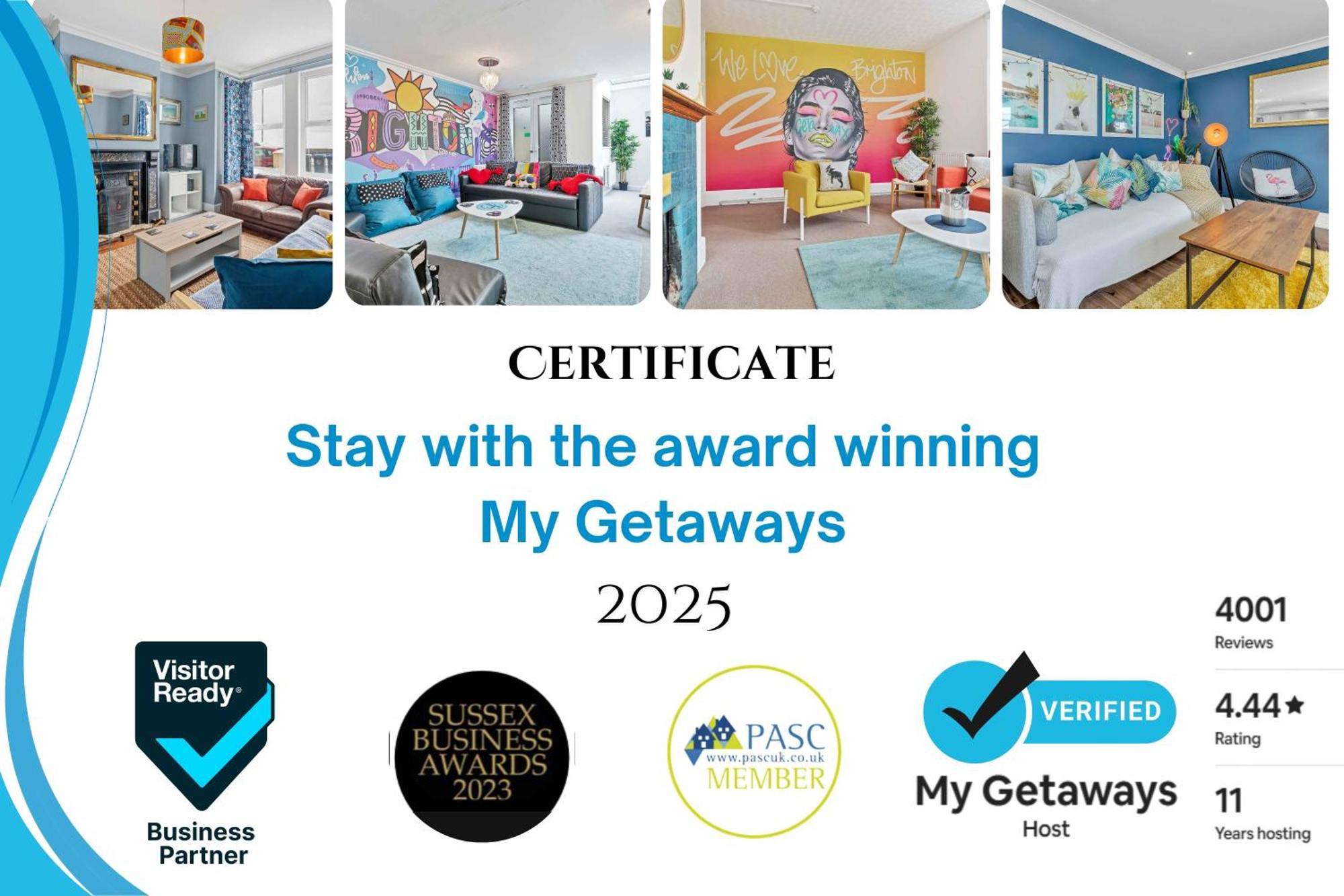 Ferienwohnung On The Water 4 With Free Parking By My Getaways Hove Exterior foto